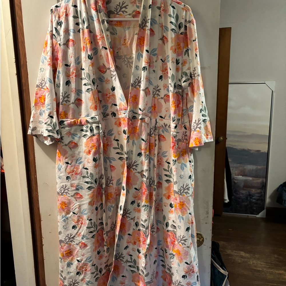 Floral Kimono Robe